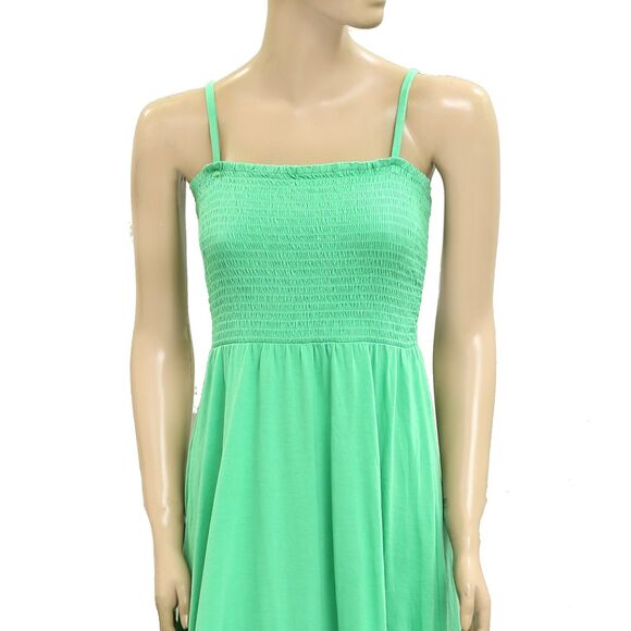 Lilly Pulitzer Modesto Smocked Midi Dress Eyelet Embroidered Cotton XS 282264 - Picture 4 of 7